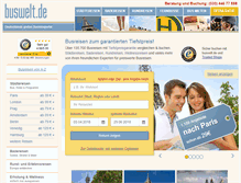 Tablet Screenshot of buswelt.de